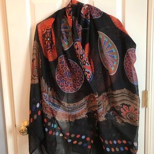 Print shawl